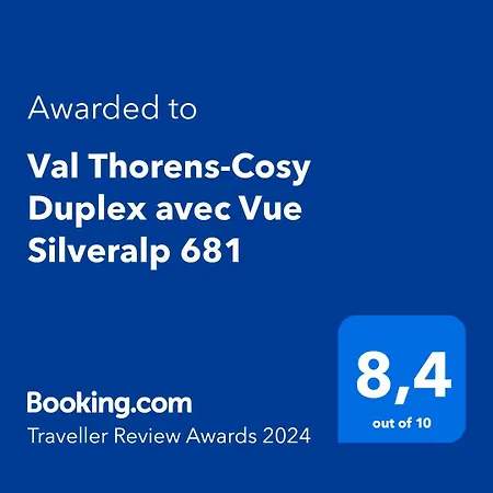 Val Thorens-cosy Duplex Avec Vue Silveralp 681 * 瓦托伦斯